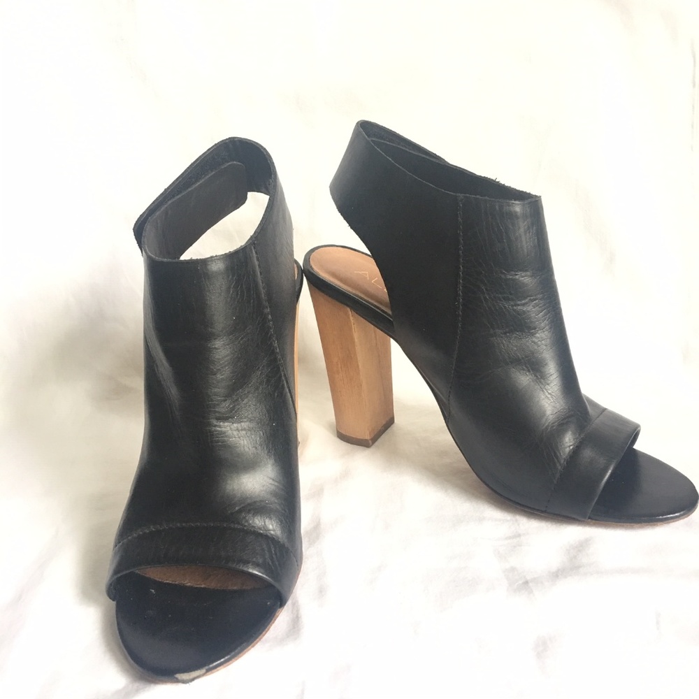 Aldo Jaggard Black Leather Heals